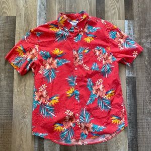 Mens Old Navy Hawaiian Shirt